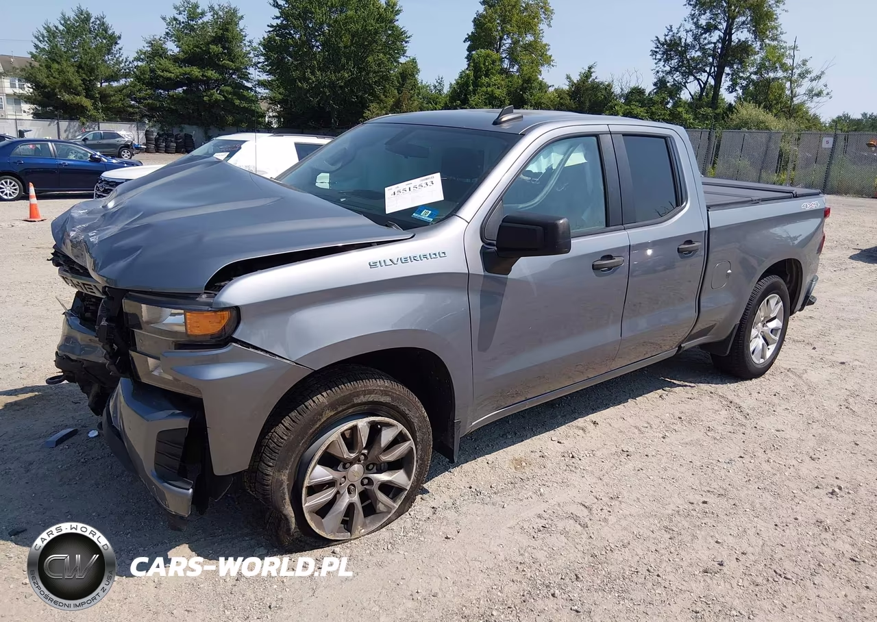2020 Chevrolet Silverado 1500 4Wd Standard Bed Custom VIN:1GCRYBEK2LZ369013 - 2