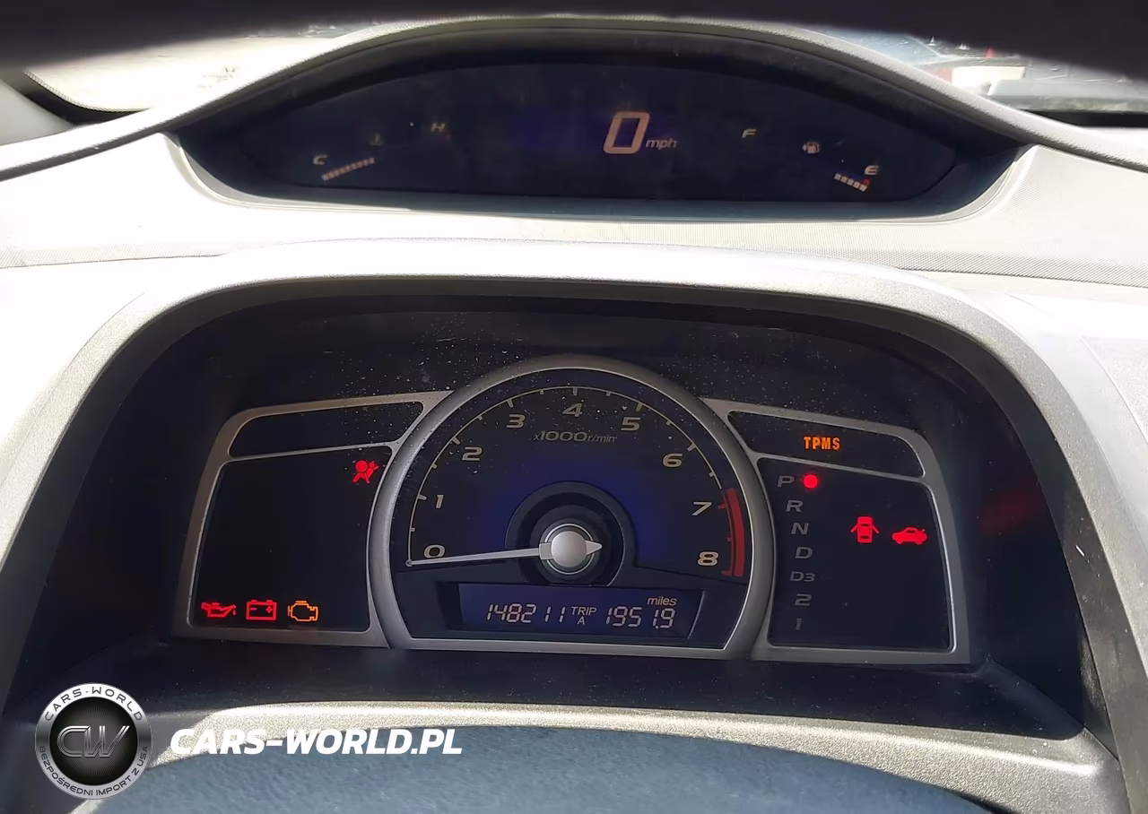 2009 Honda Civic Gx VIN:1HGFA46569L000440 - 7