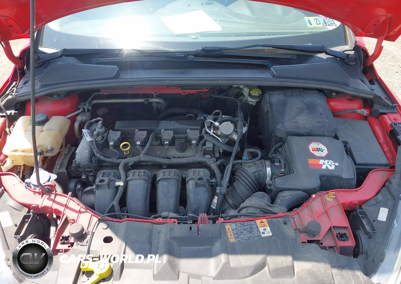 2016 Ford Focus Se VIN:1FADP3K26GL329801 - 10