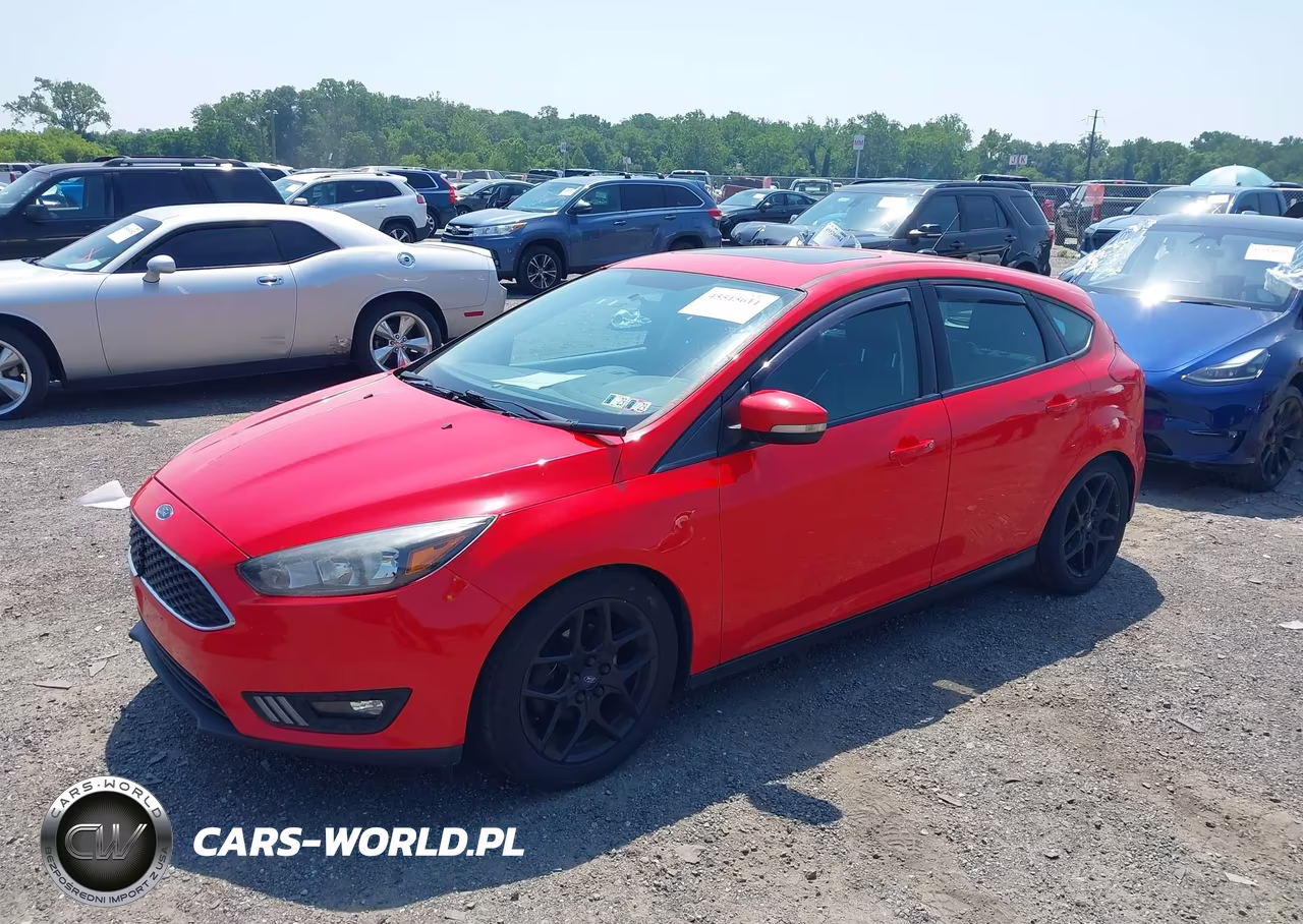 2016 Ford Focus Se VIN:1FADP3K26GL329801 - 2
