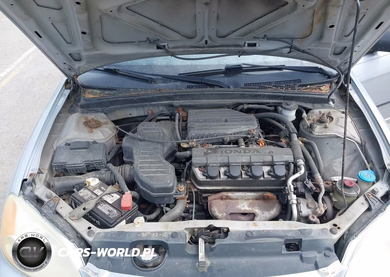2002 Honda Civic Dx VIN:2HGES16182H517391 - 10