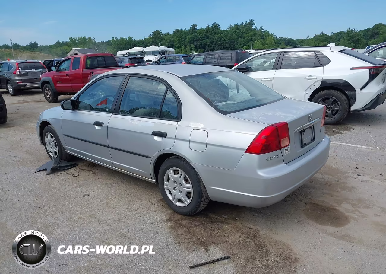 2002 Honda Civic Dx VIN:2HGES16182H517391 - 3