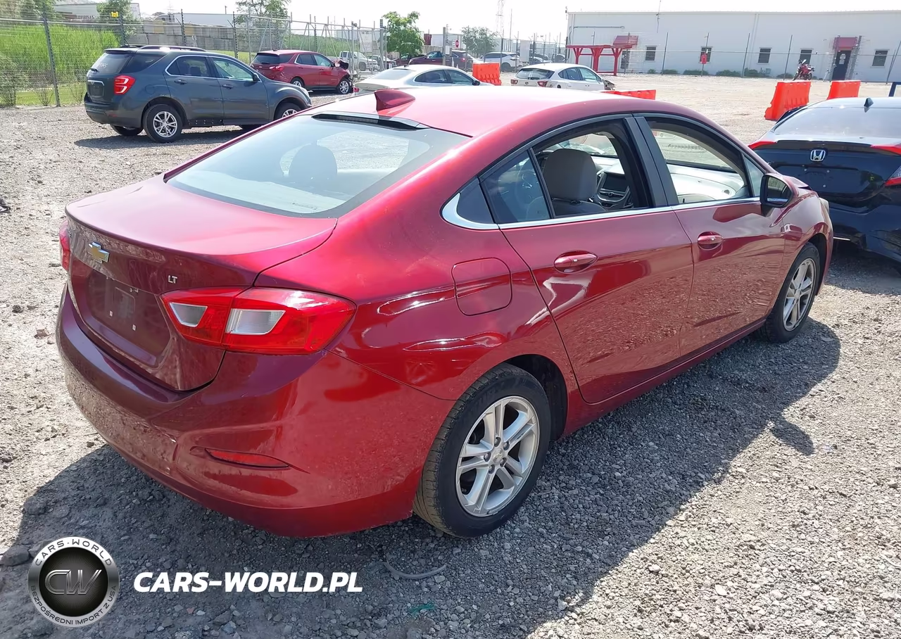 2017 Chevrolet Cruze Lt Auto VIN:1G1BE5SM5H7221547 - 4