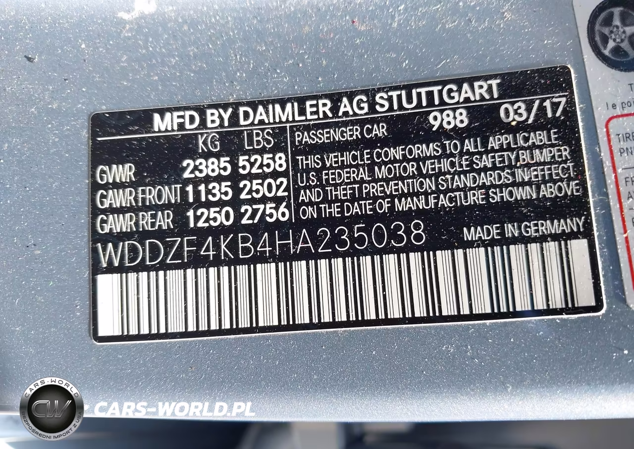 2017 Mercedes-Benz E 300 4Matic VIN:WDDZF4KB4HA235038 - 9