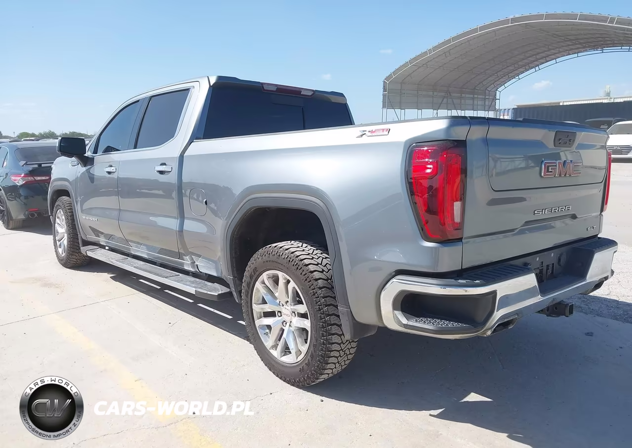 2021 GMC Sierra 1500 4Wd Standard Box Slt VIN:3GTU9DEL1MG394076 - 3