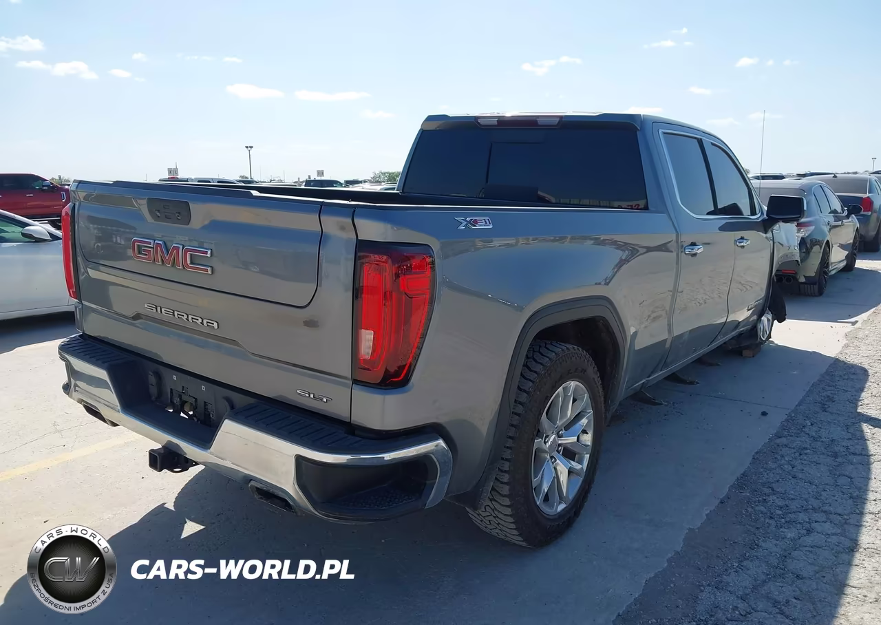 2021 GMC Sierra 1500 4Wd Standard Box Slt VIN:3GTU9DEL1MG394076 - 4