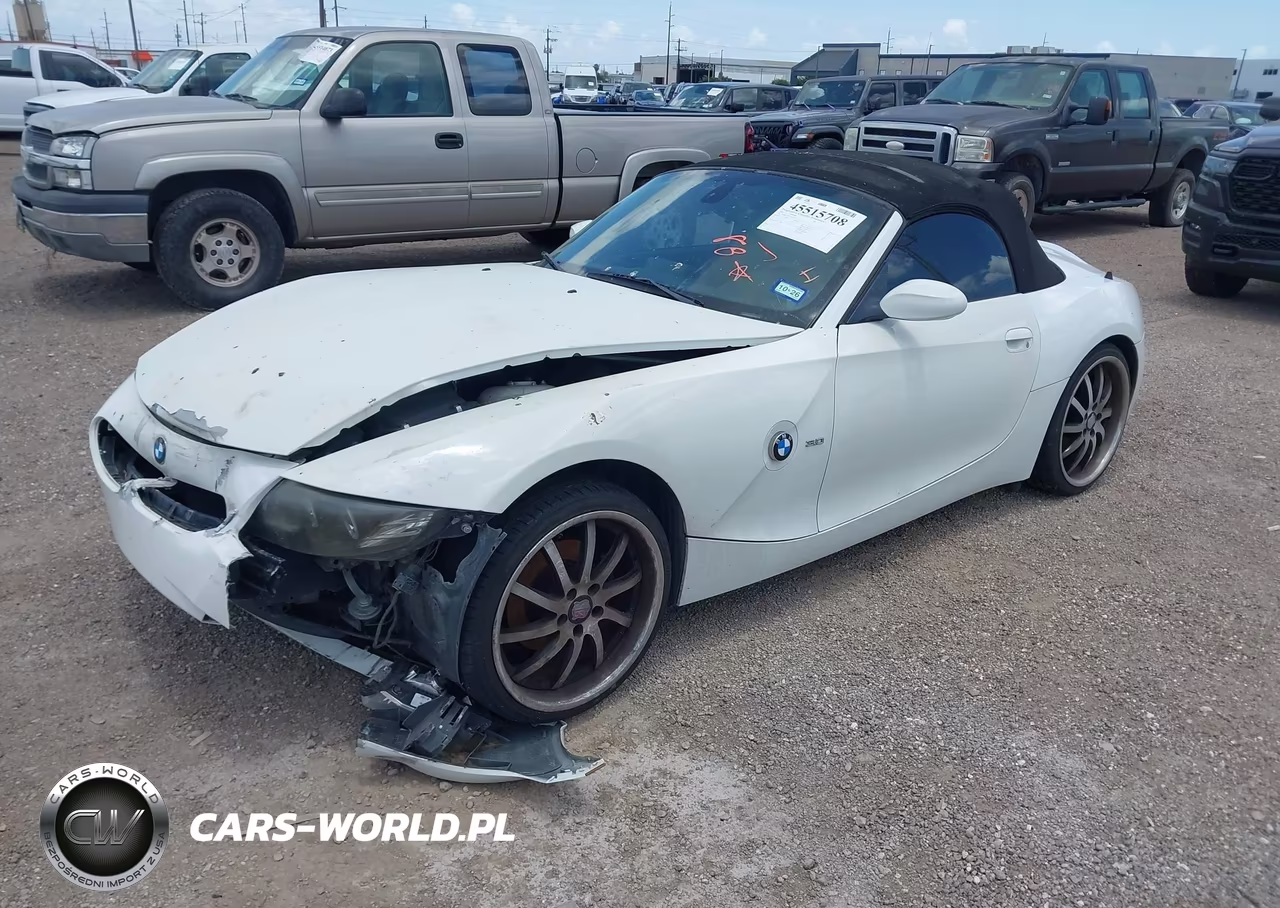 2007 BMW Z4 3.0I VIN:4USBU33527LW72277 - 2