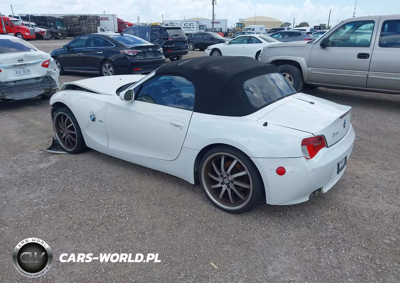 2007 BMW Z4 3.0I VIN:4USBU33527LW72277 - 3