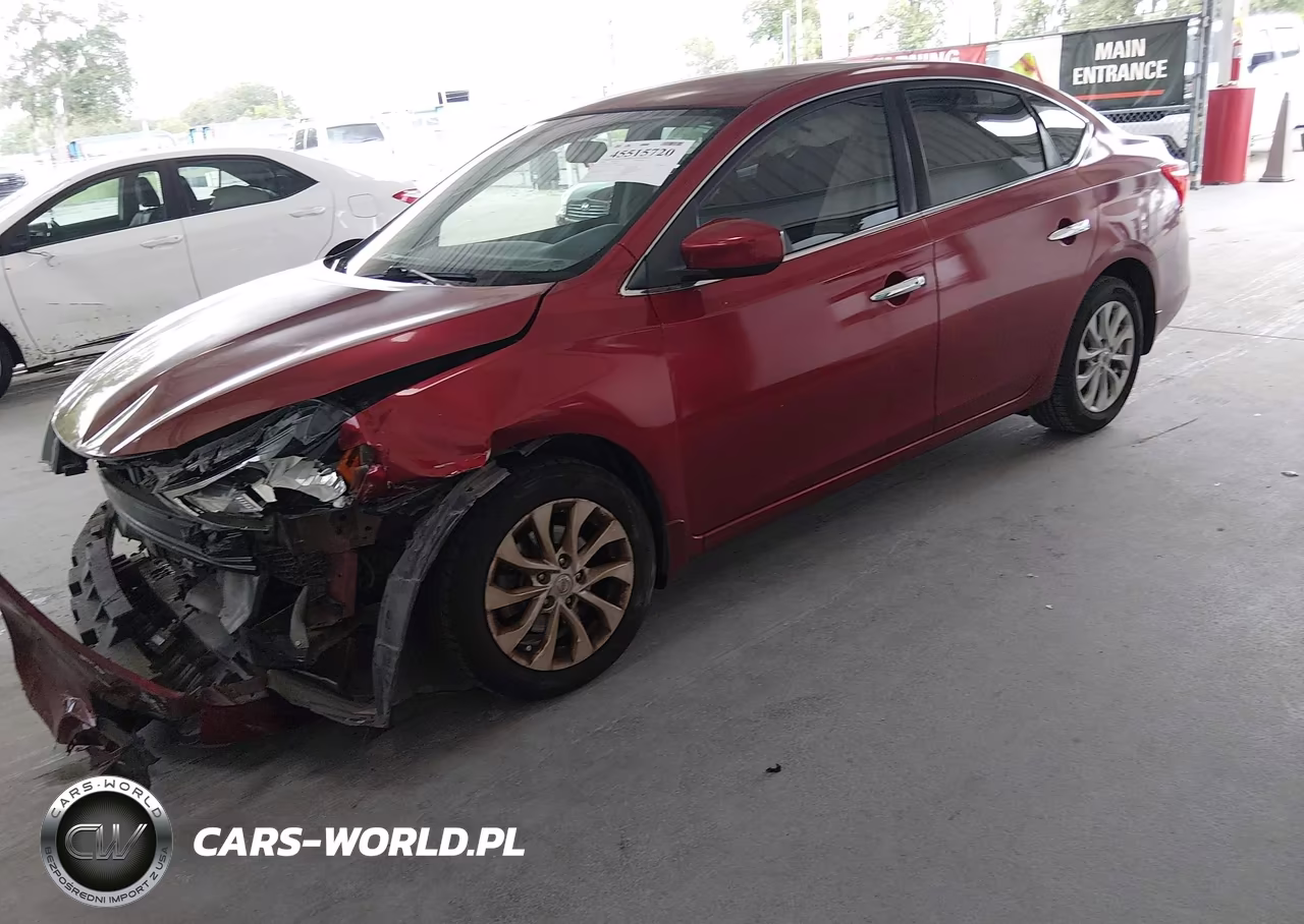 2018 Nissan Sentra Sv VIN:3N1AB7AP9JY258031 - 2