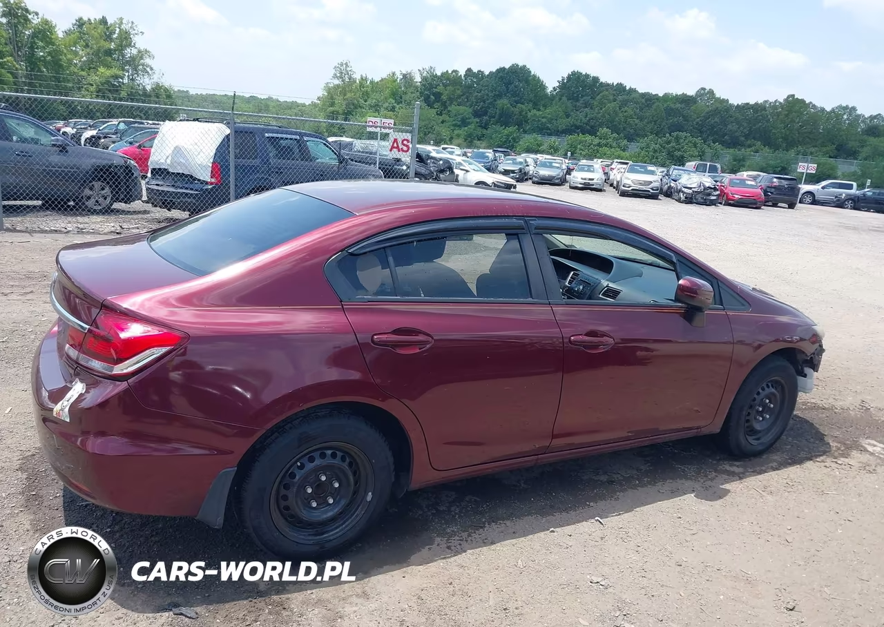 2015 Honda Civic Lx VIN:2HGFB2F58FH540303 - 14