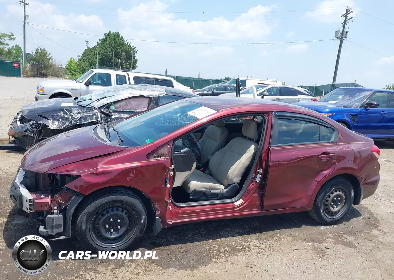 2015 Honda Civic Lx VIN:2HGFB2F58FH540303 - 15