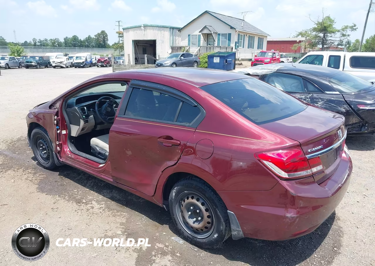 2015 Honda Civic Lx VIN:2HGFB2F58FH540303 - 3