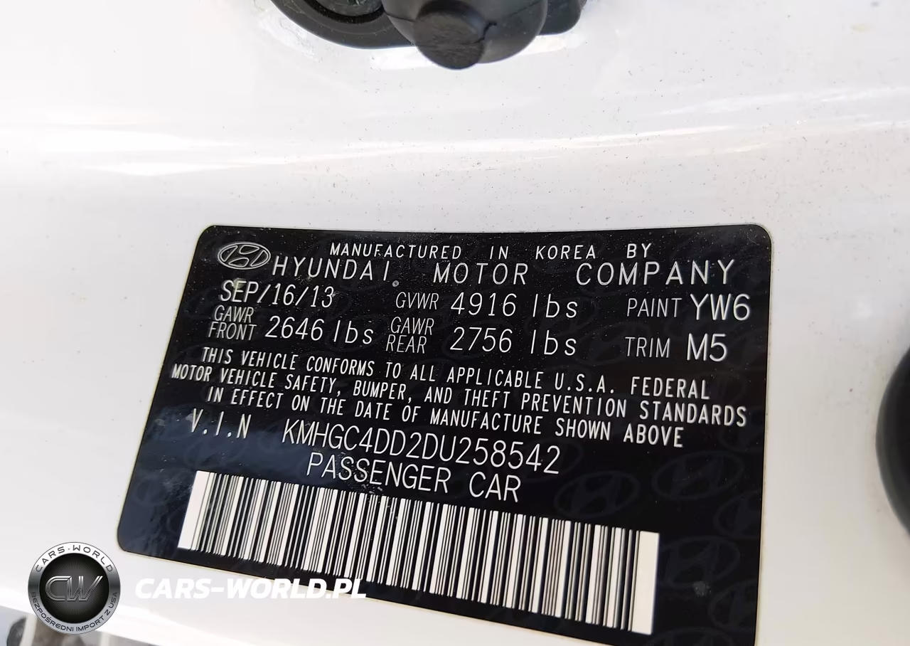 2013 Hyundai Genesis 3.8 VIN:KMHGC4DD2DU258542 - 9