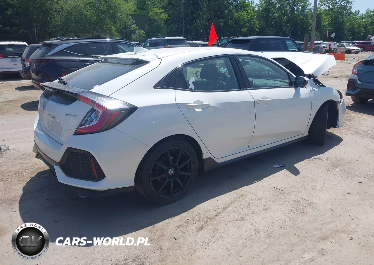 2017 Honda Civic Sport VIN:SHHFK7H4XHU407260 - 3