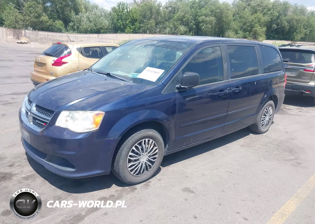 2012 Dodge Grand Caravan Se-Avp VIN:2C4RDGBG0CR372995 - 2