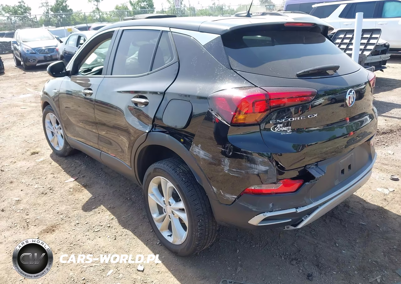 2022 Buick Encore Gx Fwd Preferred VIN:KL4MMBS29NB143650 - 3
