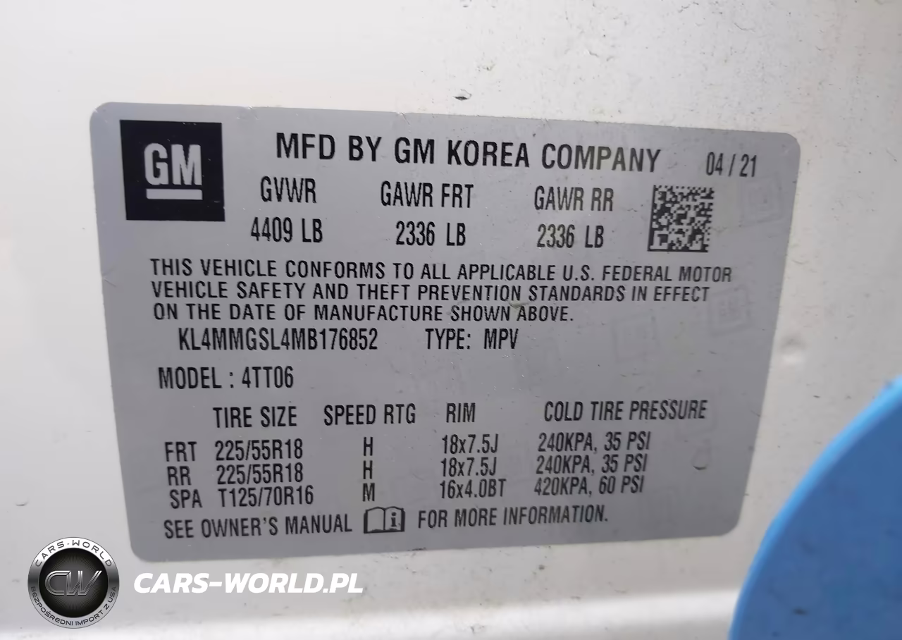 2021 Buick Encore Gx Awd Essence VIN:KL4MMGSL4MB176852 - 9