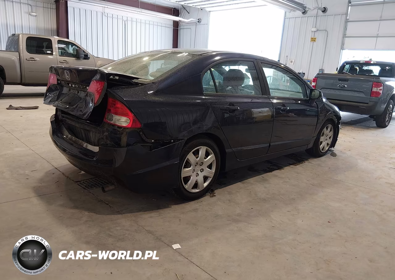 2009 Honda Civic Lx VIN:19XFA16509E032435 - 4