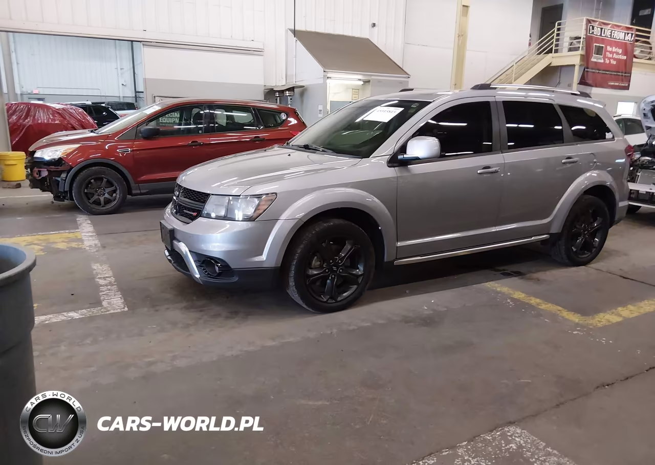 2018 Dodge Journey Crossroad Awd VIN:3C4PDDGG7JT388250 - 2