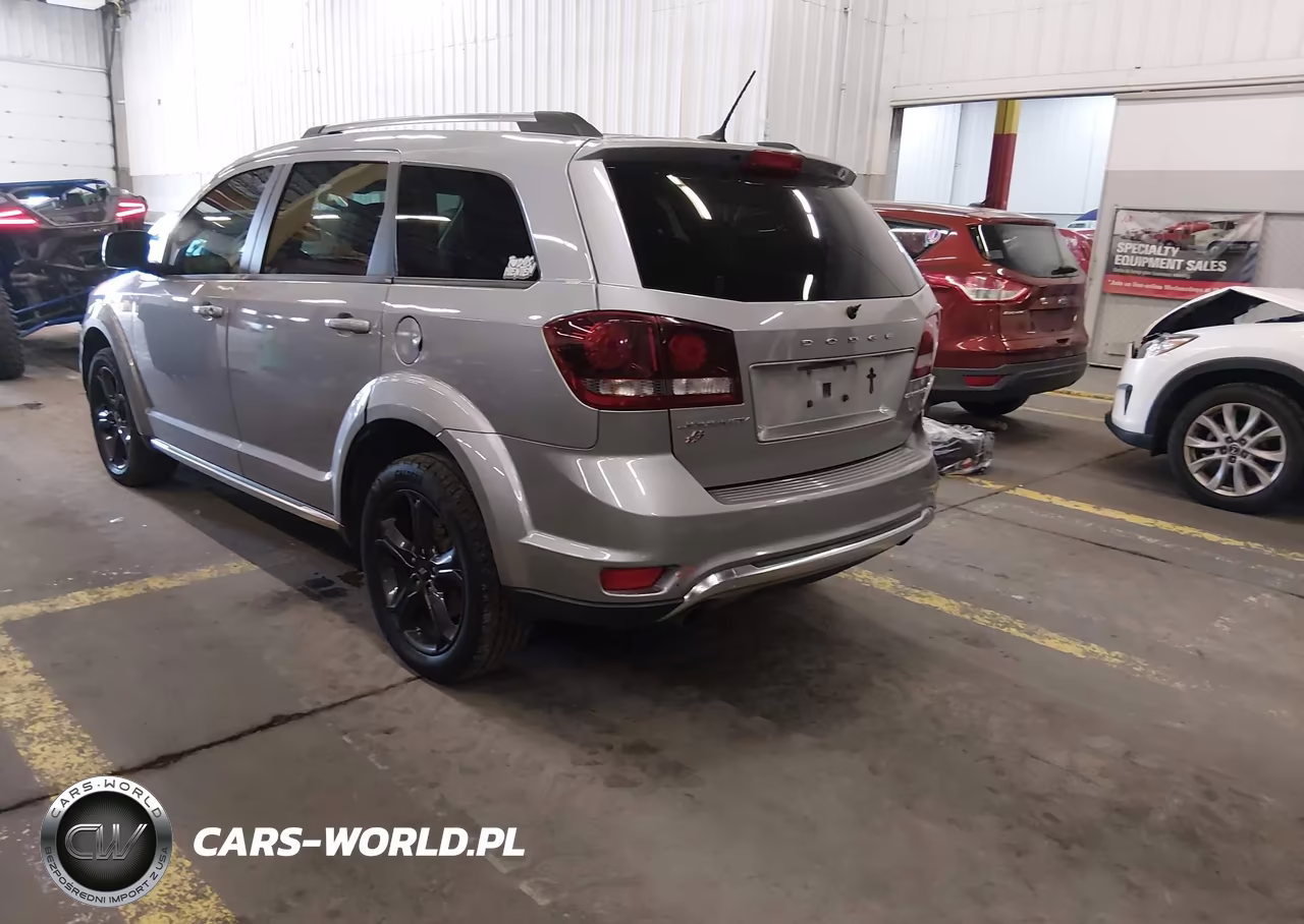 2018 Dodge Journey Crossroad Awd VIN:3C4PDDGG7JT388250 - 3