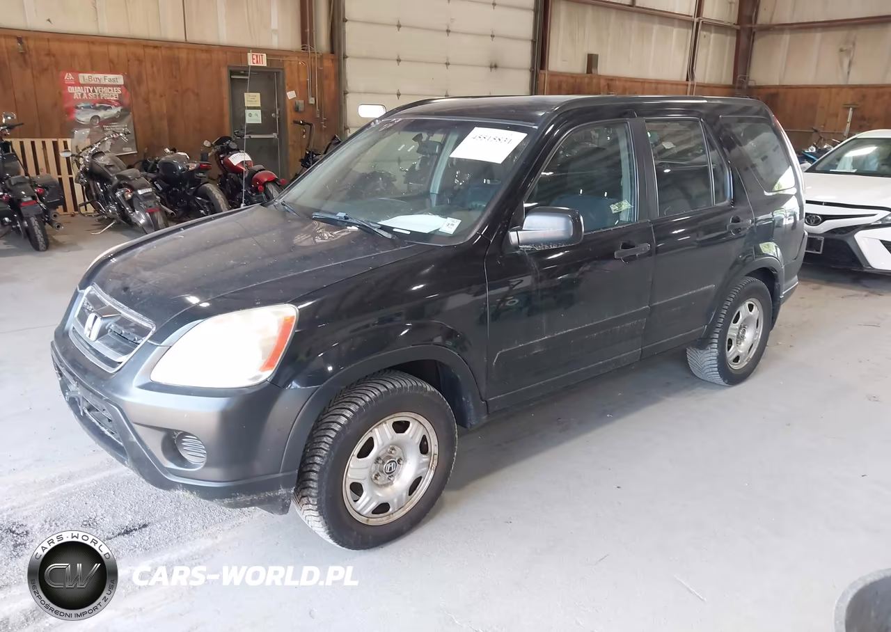 2005 Honda Cr-V Lx VIN:SHSRD68515U301280 - 2