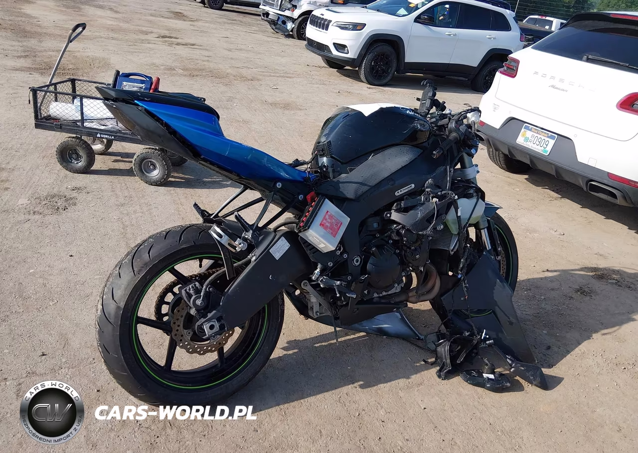 2009 Kawasaki Zx600 R VIN:JKAZX4R149A008805 - 4