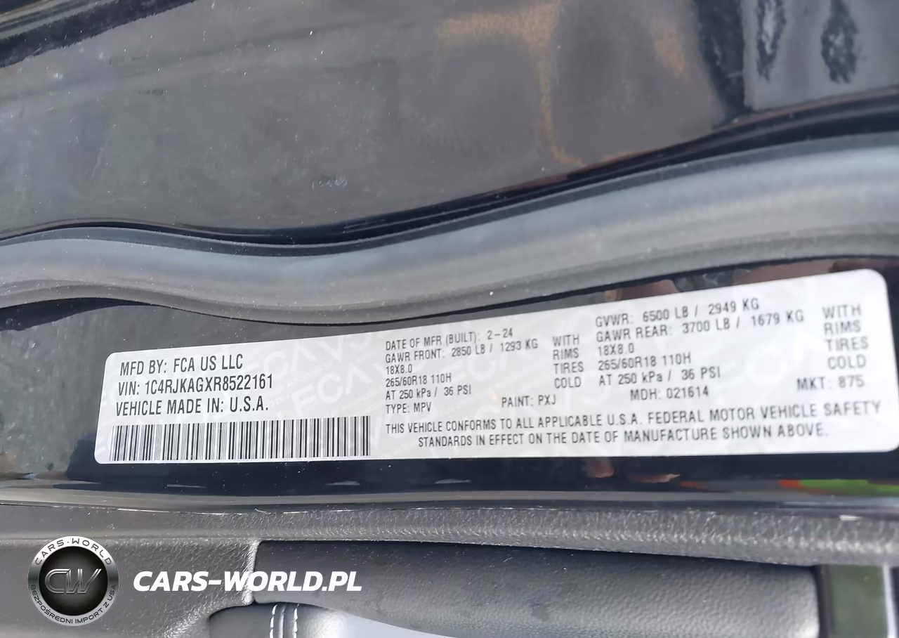 2024 Jeep Grand Cherokee L Altitude 4X4 VIN:1C4RJKAGXR8522161 - 9