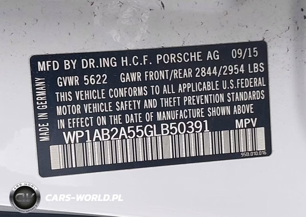 2016 Porsche Macan S VIN:WP1AB2A55GLB50391 - 9