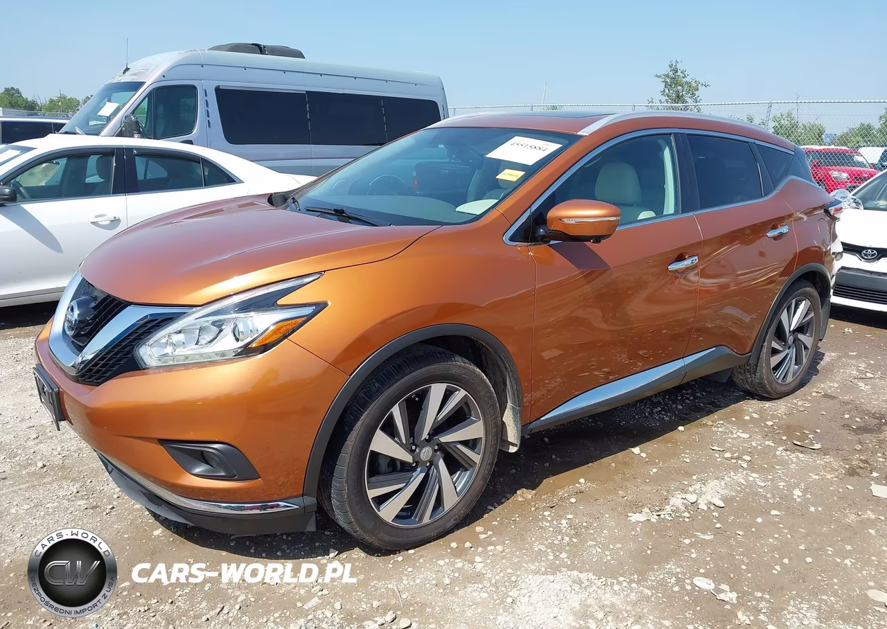 2015 Nissan Murano Platinum VIN:5N1AZ2MH3FN276668 - 2