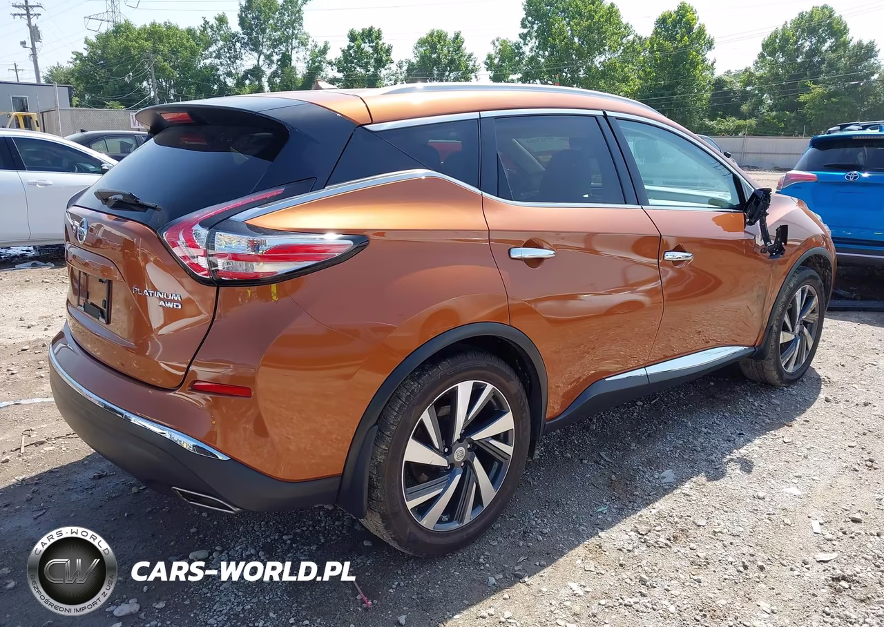 2015 Nissan Murano Platinum VIN:5N1AZ2MH3FN276668 - 4