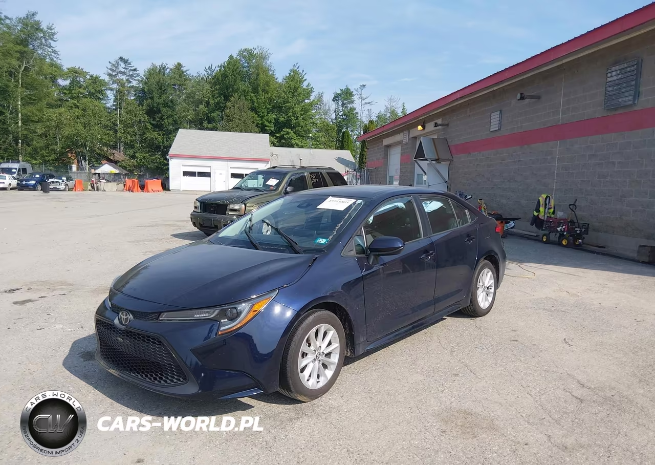 2020 Toyota Corolla Le VIN:5YFHPRAE6LP127178 - 2