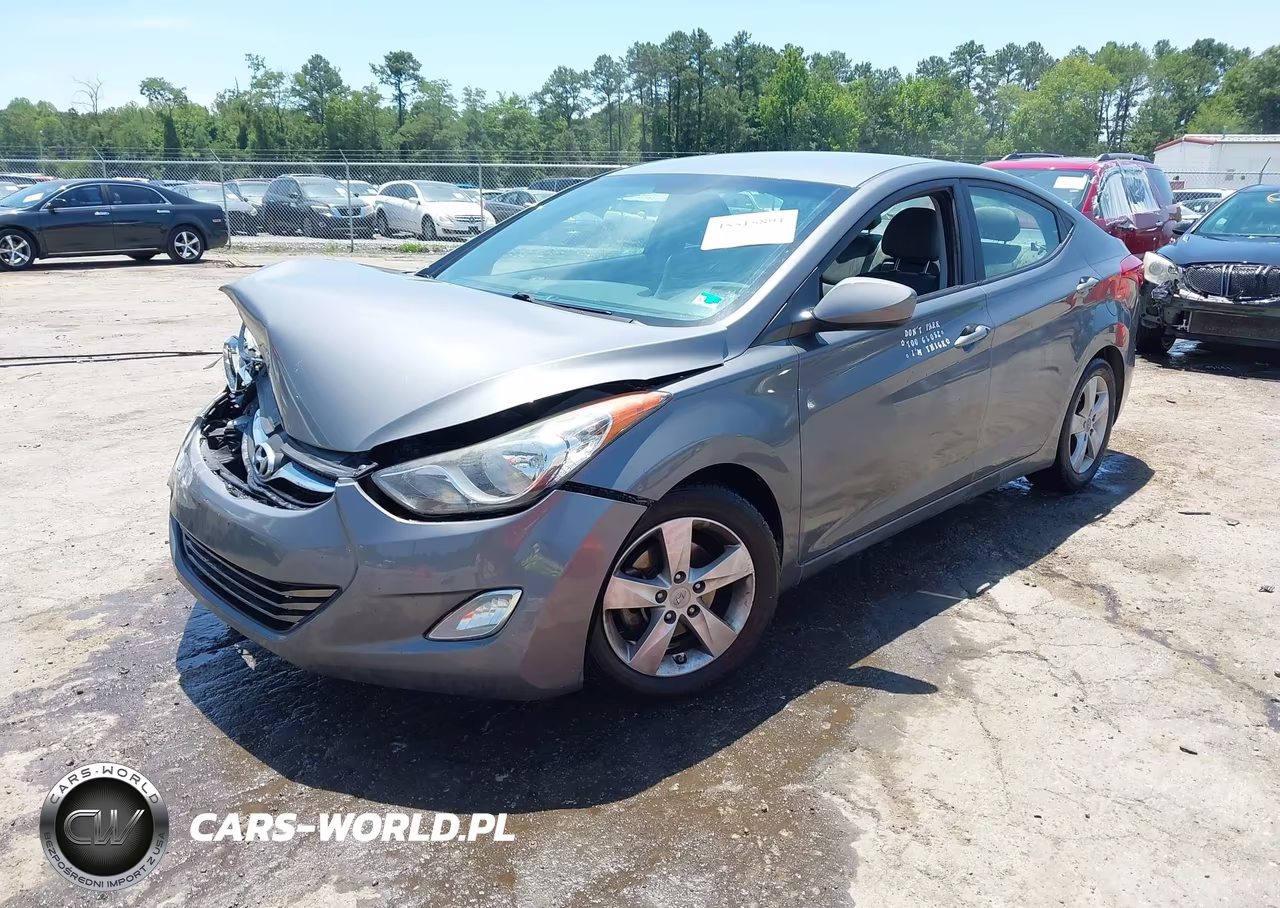 2013 Hyundai Elantra Gls VIN:5NPDH4AE7DH249495 - 2