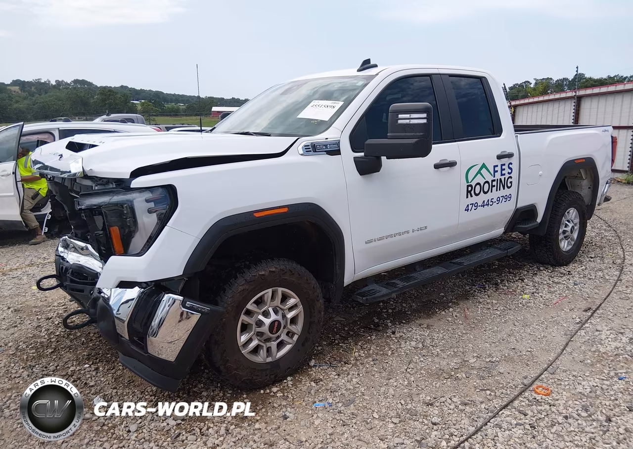 2024 GMC Sierra 2500Hd 4Wd Standard Bed Pro VIN:1GT59LE70RF197605 - 2