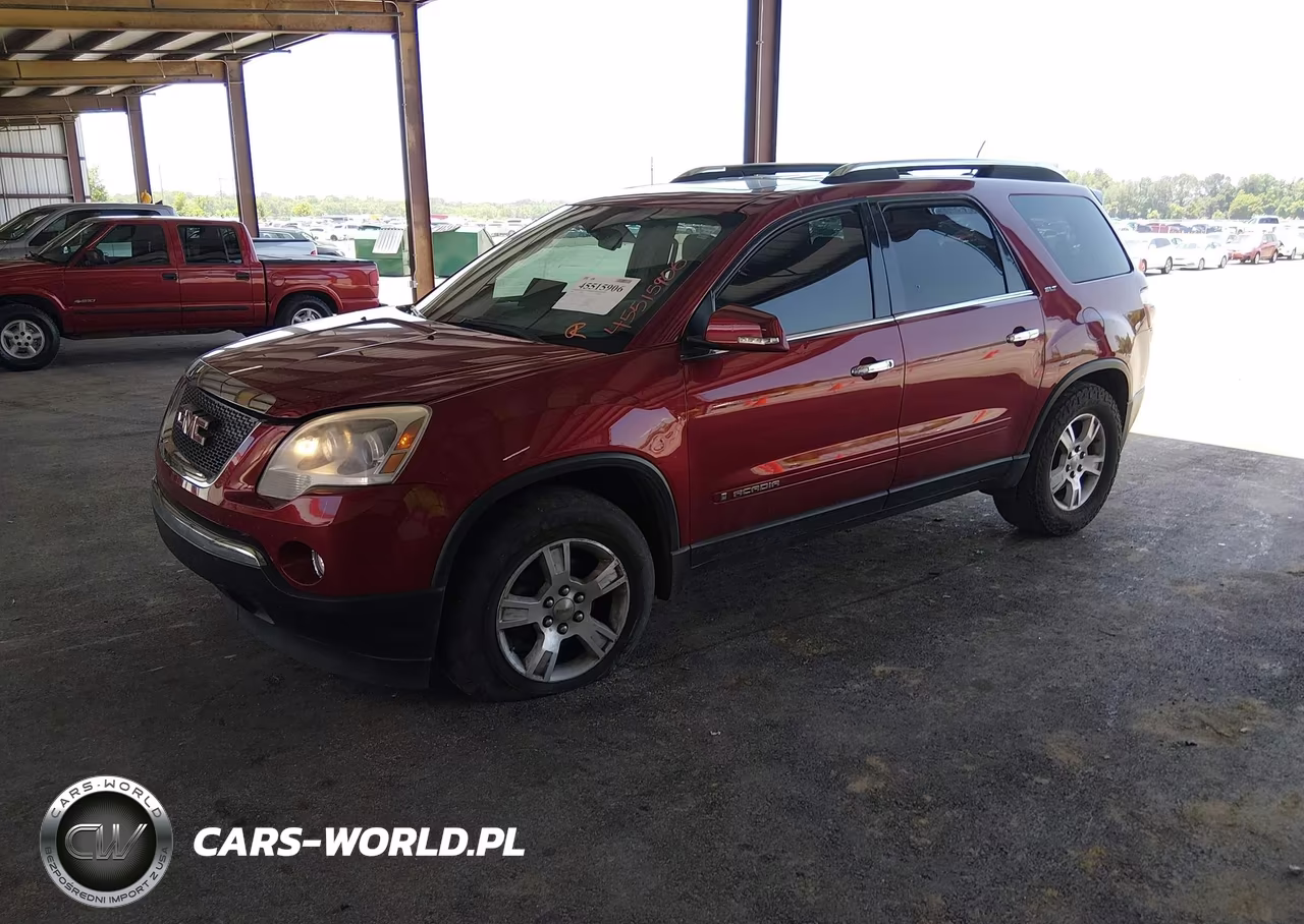 2008 GMC Acadia Slt-2 VIN:1GKEV33718J198308 - 2
