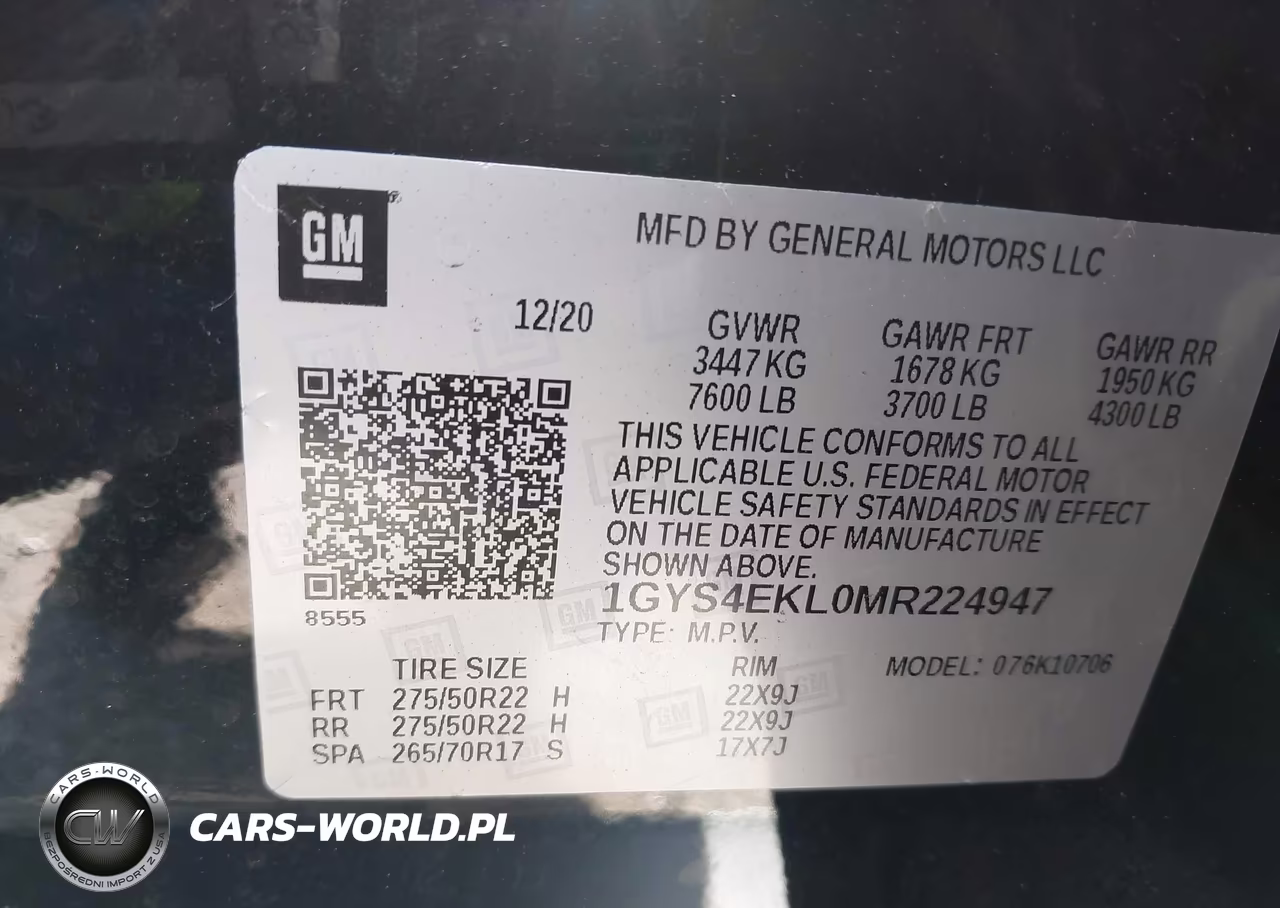 2021 Cadillac Escalade Se VIN:1GYS4EKL0MR224947 - 9