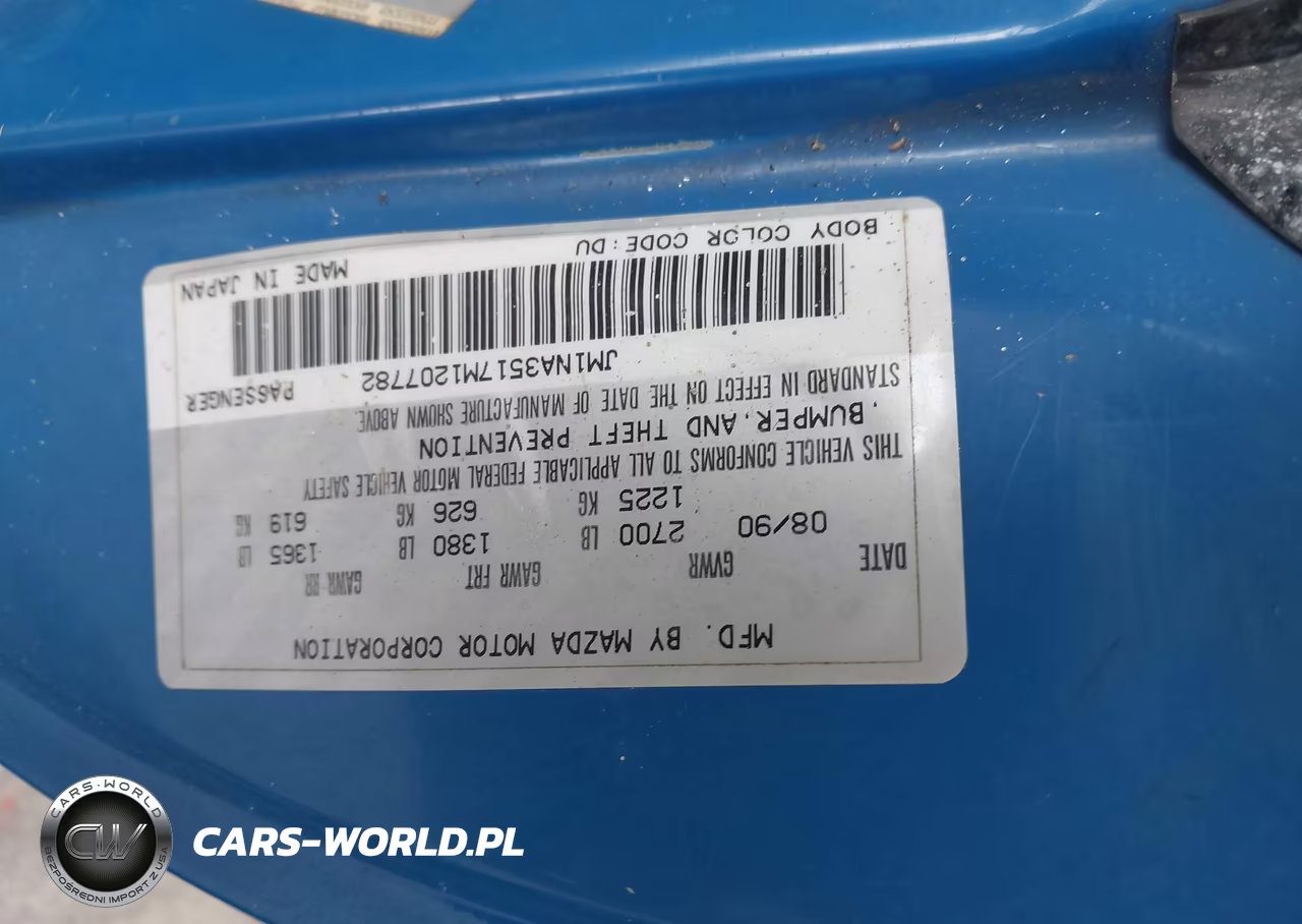 1991 Mazda Mx-5 Miata VIN:JM1NA3517M1207782 - 9