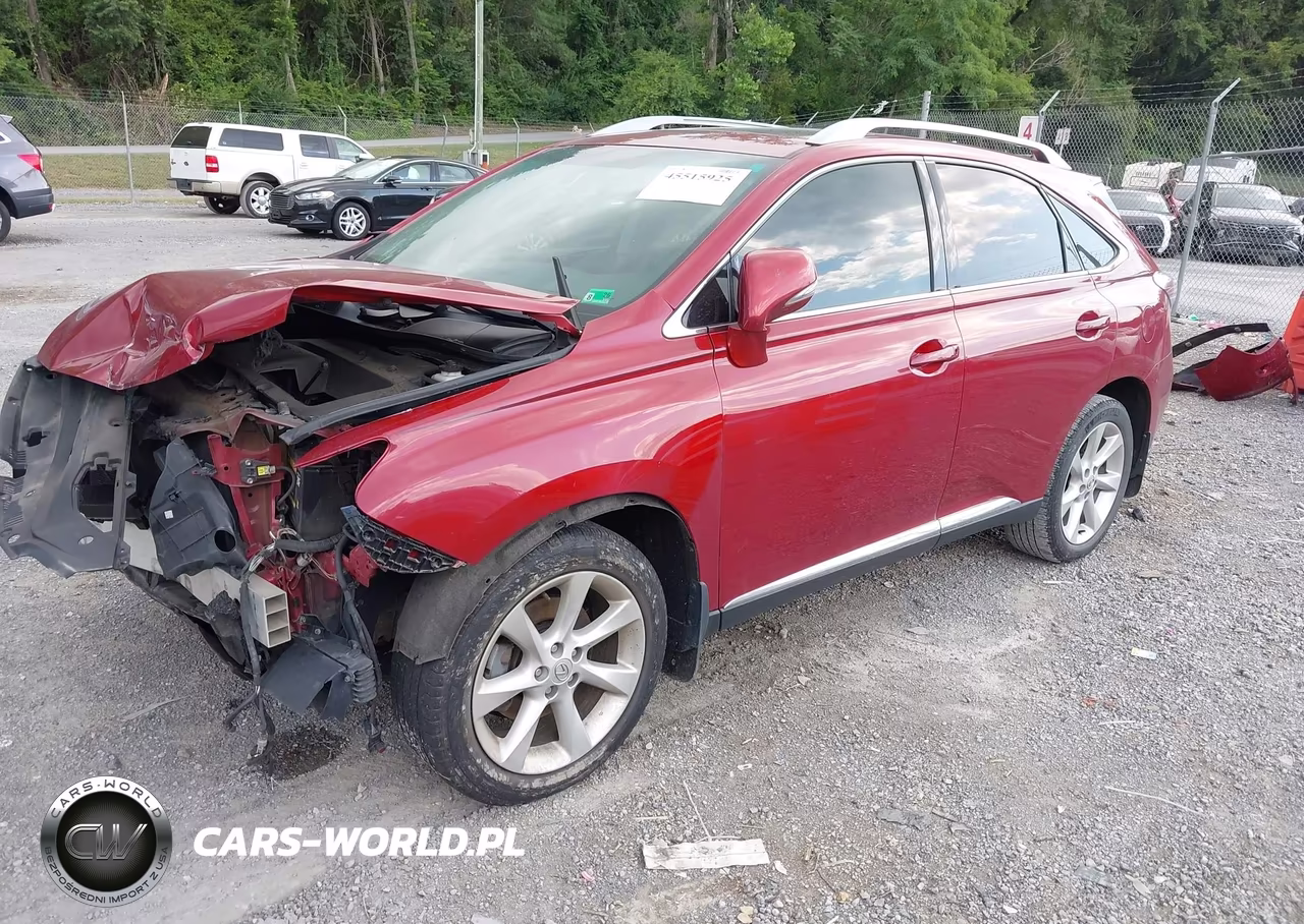 2010 Lexus Rx 350 VIN:2T2ZK1BA6AC024397 - 2
