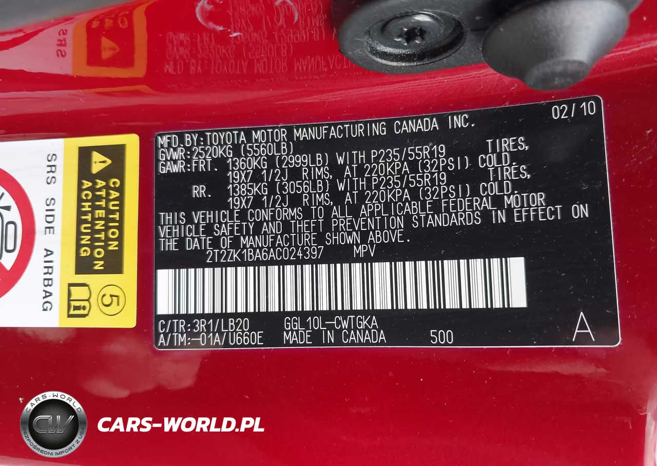 2010 Lexus Rx 350 VIN:2T2ZK1BA6AC024397 - 9