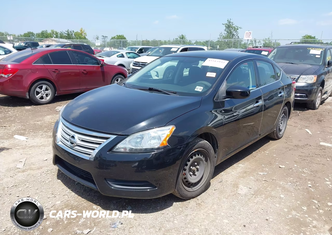 2014 Nissan Sentra Sv VIN:3N1AB7AP5EL658042 - 2