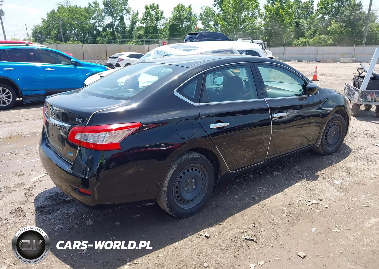 2014 Nissan Sentra Sv VIN:3N1AB7AP5EL658042 - 4