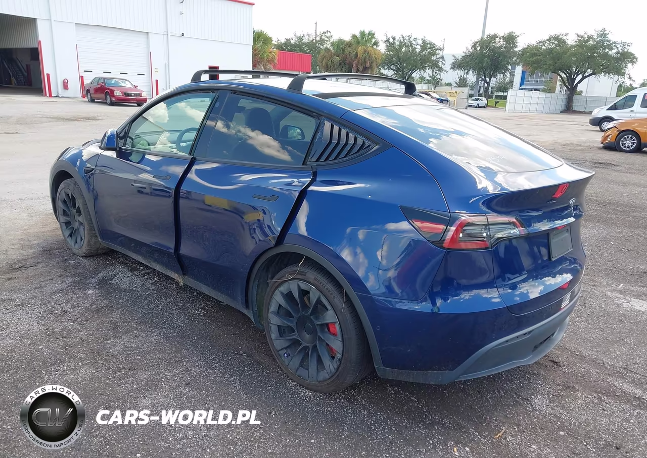 2021 Tesla Model Y Long Range Dual Motor All-Wheel Drive VIN:5YJYGDEE8MF080486 - 3
