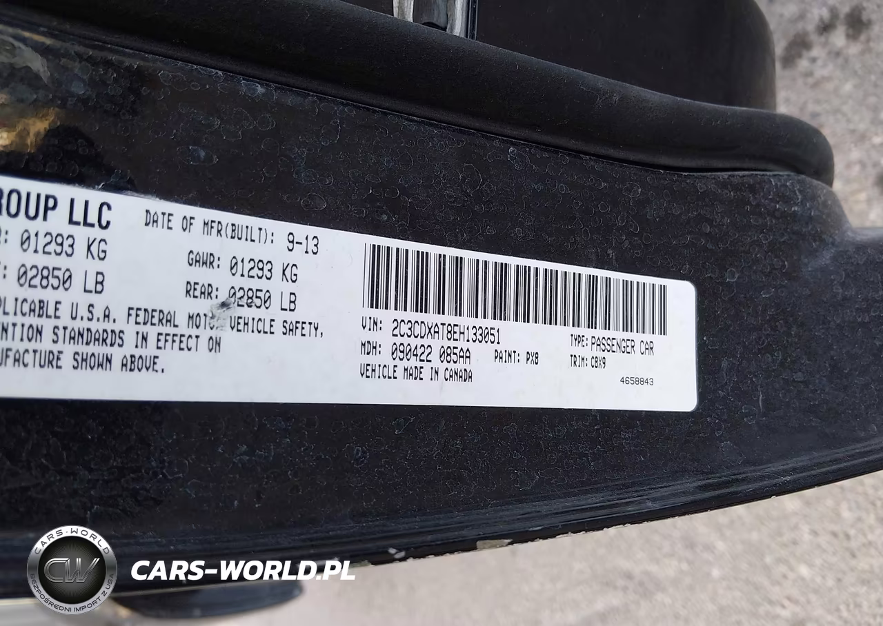 2014 Dodge Charger Police VIN:2C3CDXAT8EH133051 - 9