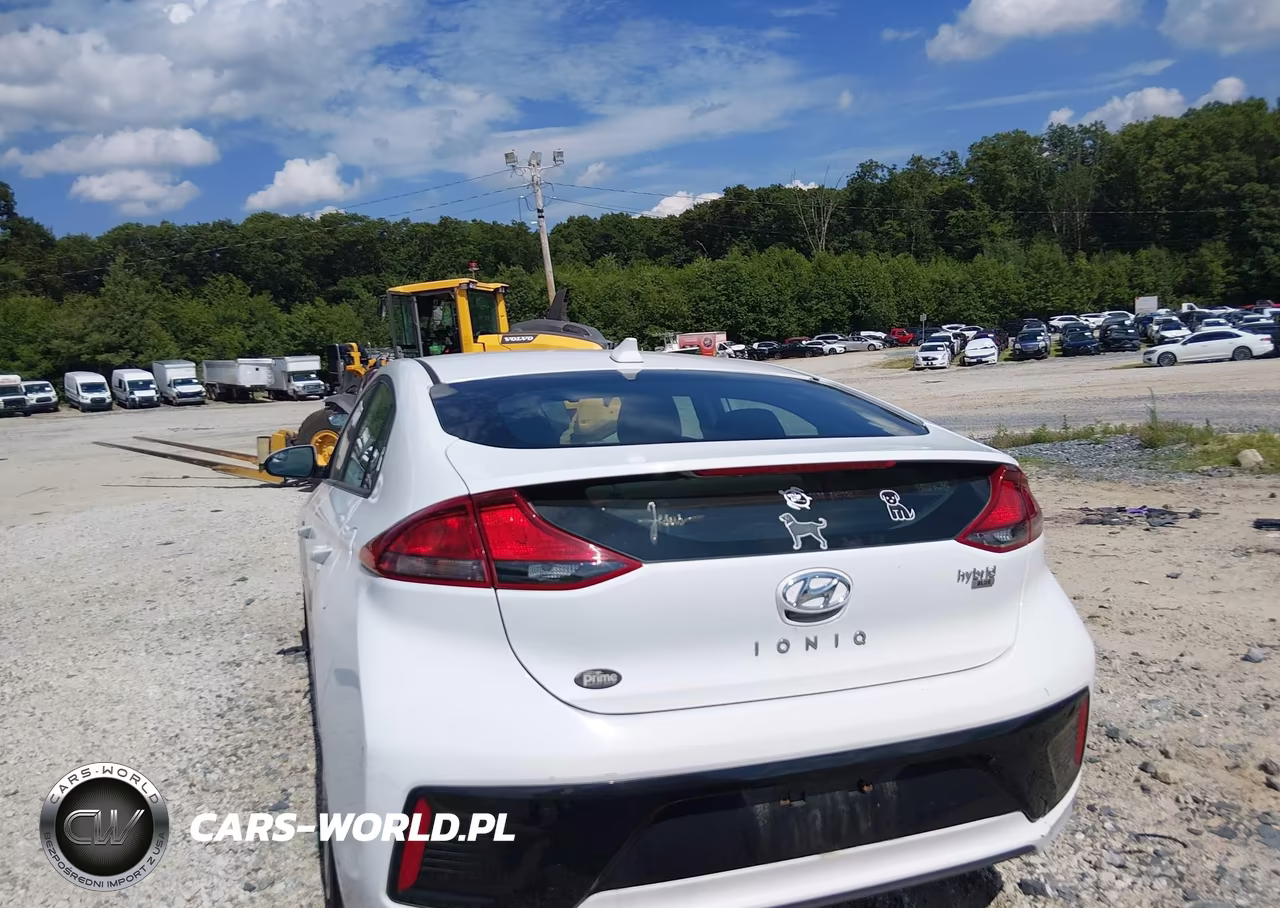 2017 Hyundai Ioniq Hybrid Blue VIN:KMHC65LC3HU048056 - 16