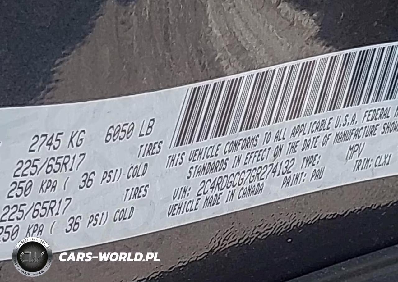 2016 Dodge Grand Caravan Sxt VIN:2C4RDGCG7GR274132 - 9