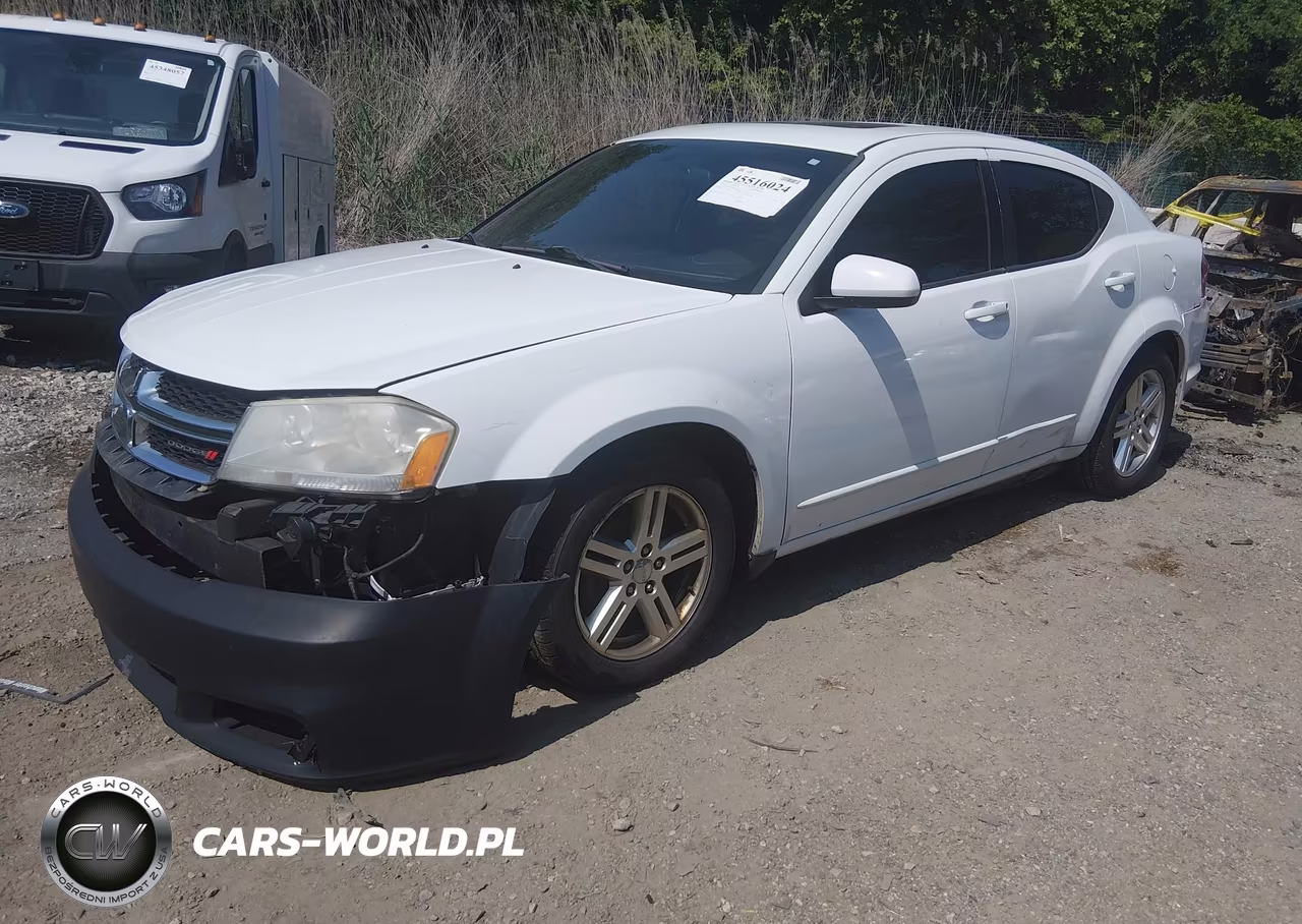 2013 Dodge Avenger Sxt VIN:1C3CDZCG4DN663454 - 2