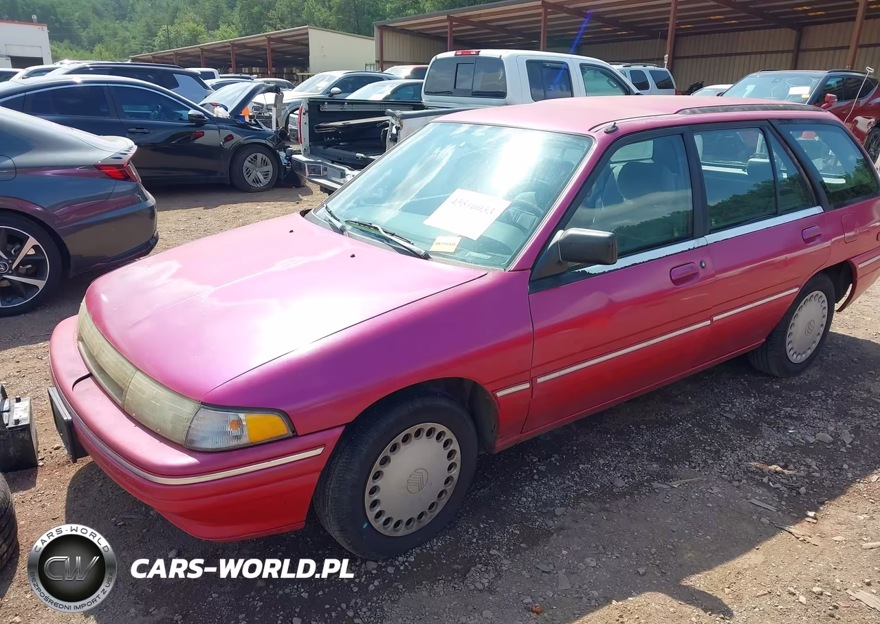 1995 Mercury Tracer Trio VIN:3MASM15JXSR631698 - 2