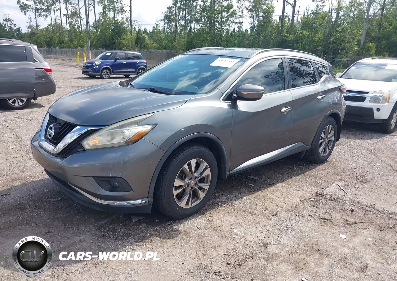 2015 Nissan Murano Sv VIN:5N1AZ2MGXFN218905 - 2