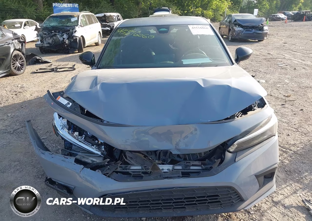 2022 Honda Civic Sport VIN:19XFL2H81NE001034 - 12