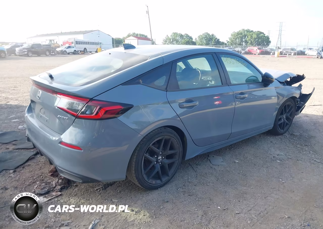 2022 Honda Civic Sport VIN:19XFL2H81NE001034 - 4