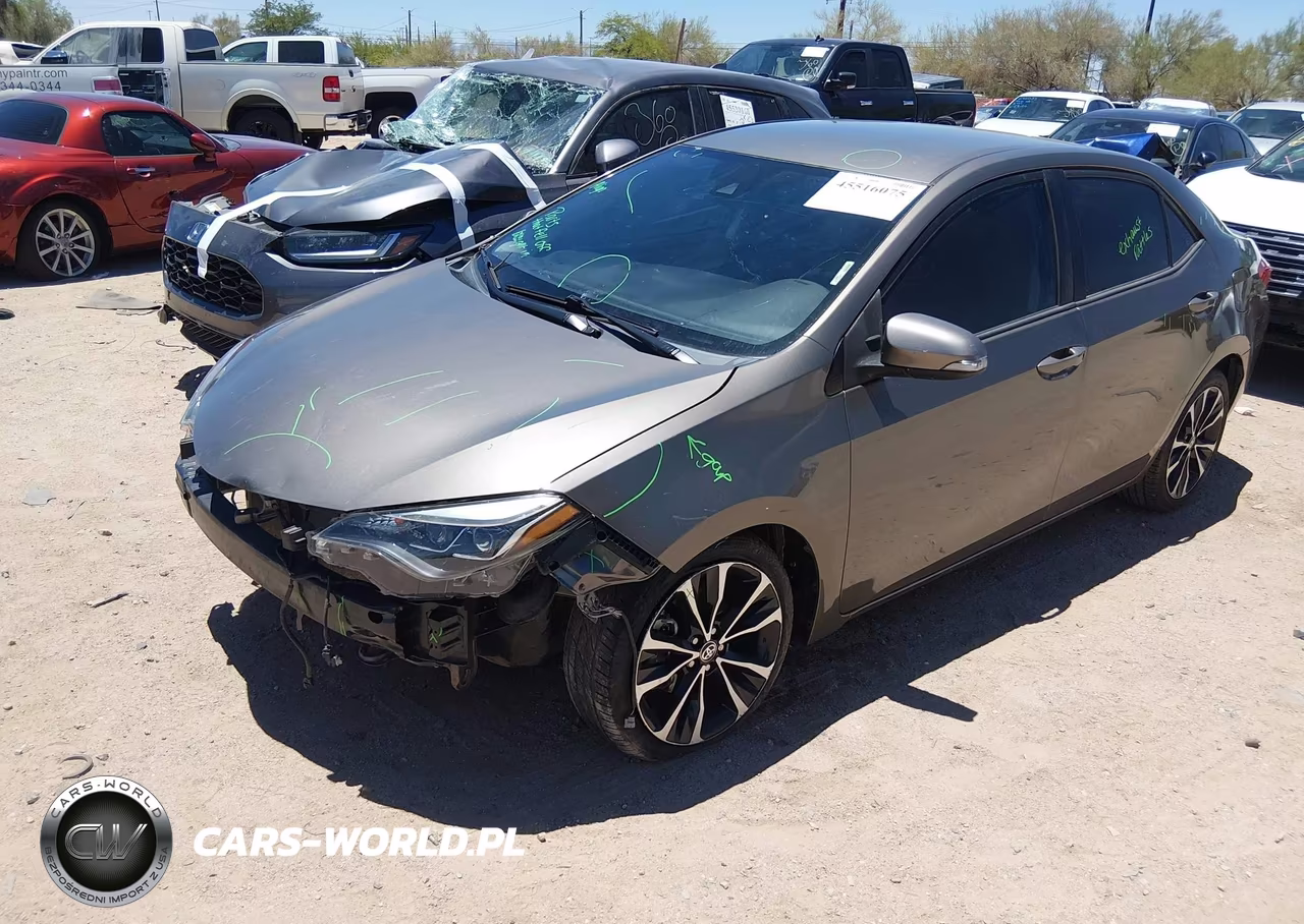 2018 Toyota Corolla Se VIN:2T1BURHE4JC018431 - 2